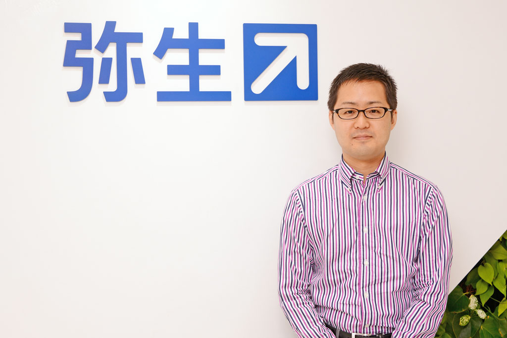 編集長弥生オフィス訪問
