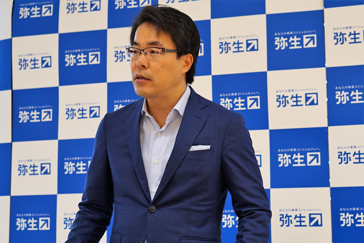 弥生19シリーズ新製品発表会 岡本浩一郎 氏