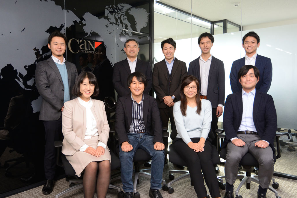 CaN International東京事務所のみなさん