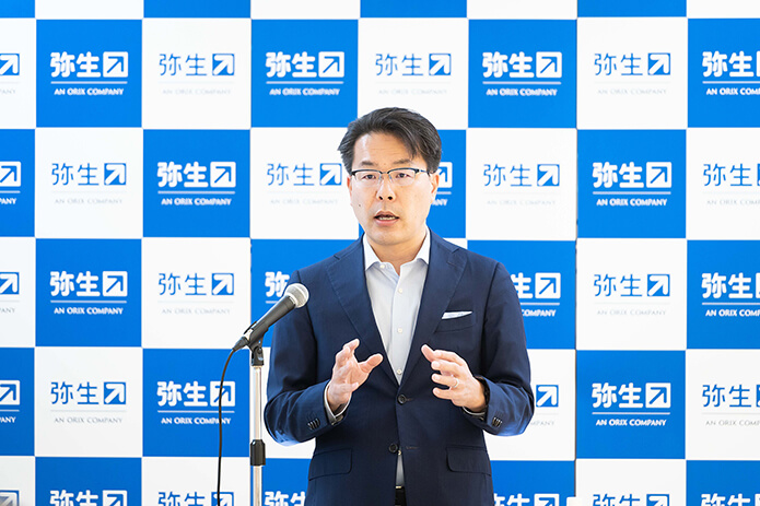 弥生21シリーズ新製品発表会_2020秋_岡本代表