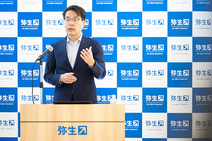 弥生21シリーズ新製品発表会_2020秋_岡本代表