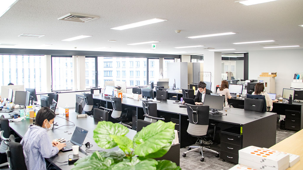 cpa_bridge_office_テレワークの社員が多い