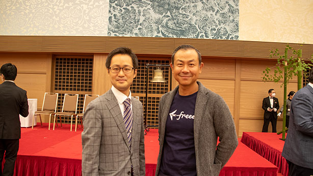 Bridge_【祝・ブリッジコンサルティング上場】IPO・M&A業界決起会に潜入！_freee株式会社 代表取締役CEO 佐々木 大輔氏_公認会計士ナビ編集長手塚
