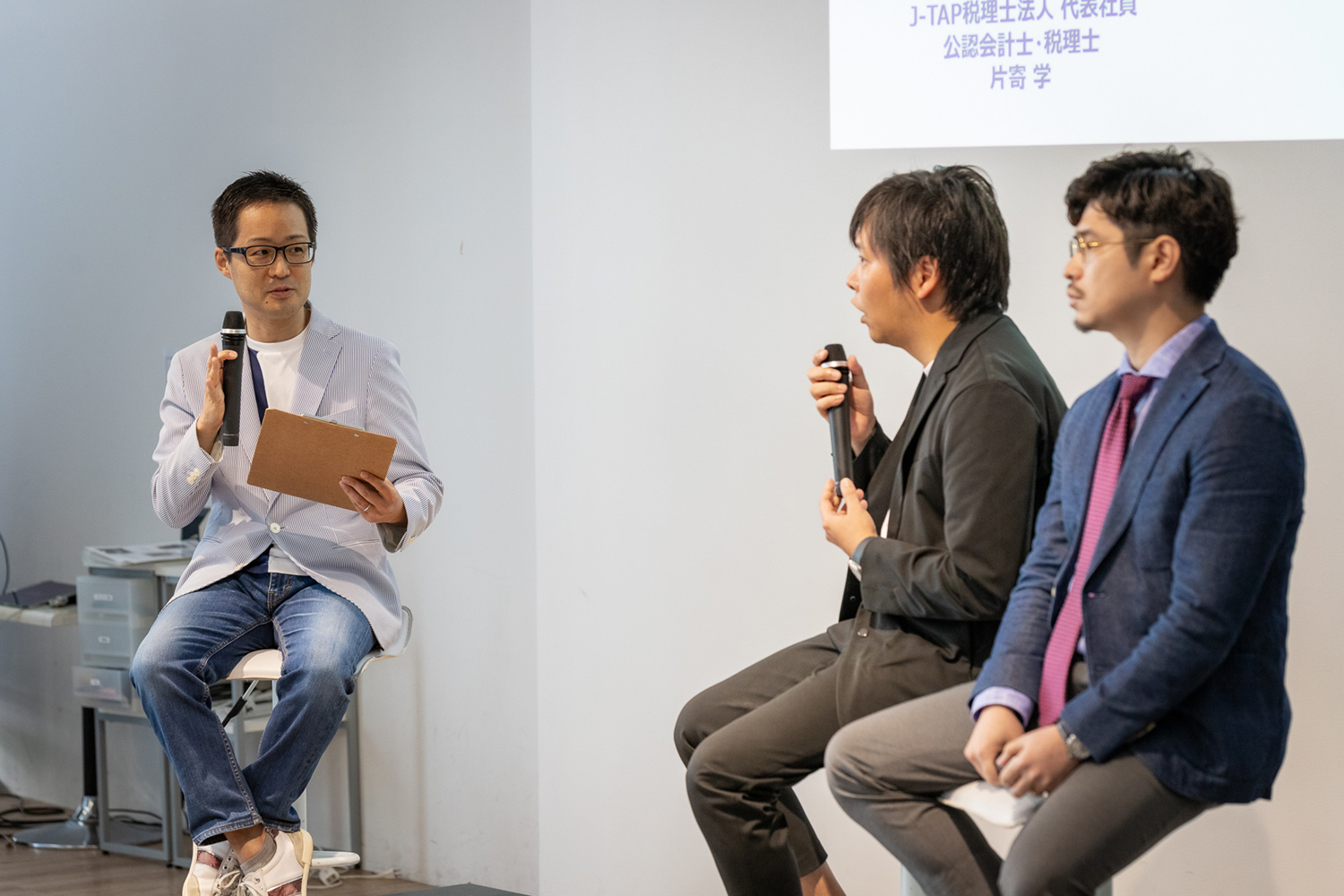 第12回公認会計士ナビonLive!!_片寄学氏_神原 大樹氏_手塚編集長